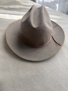 Vintage Stetson Royal Deluxe Westerner Open Road Felt Cowboy Hat Size 7